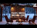 Lo-Fi Jazz for Christmas – Cozy Cabin Fireplace & Snow Ambience 4K