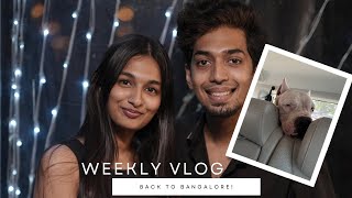 Weekly Vlog Back To Blore Devika Deepu Sowbhagya Venkitesh