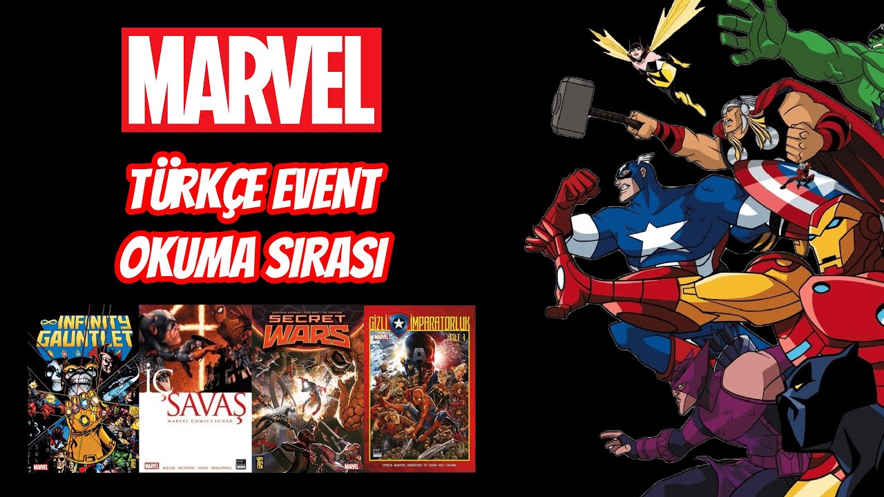 Marvel Türkçe Event Okuma Sırası