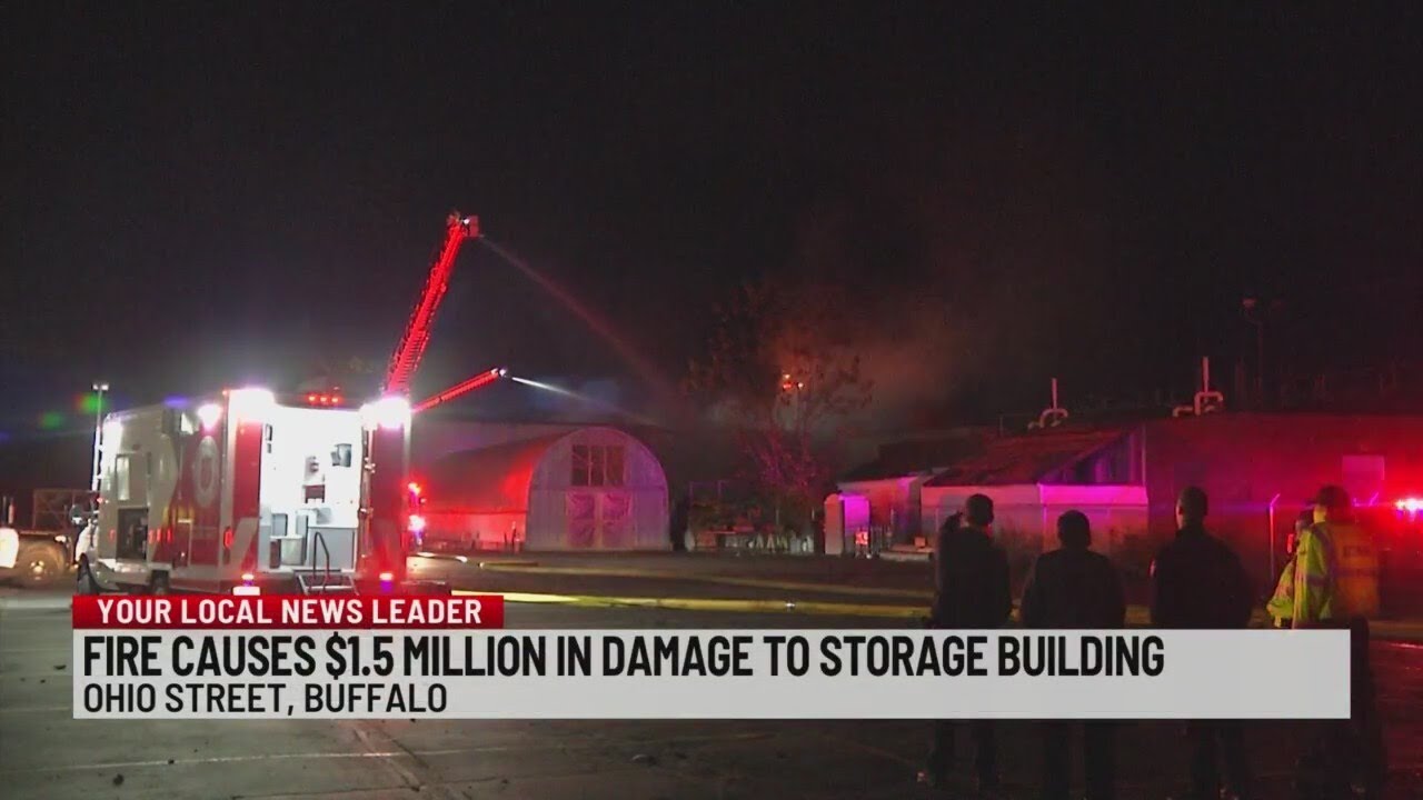 Overnight fire in Buffalo causes estimated $1.5M in damage