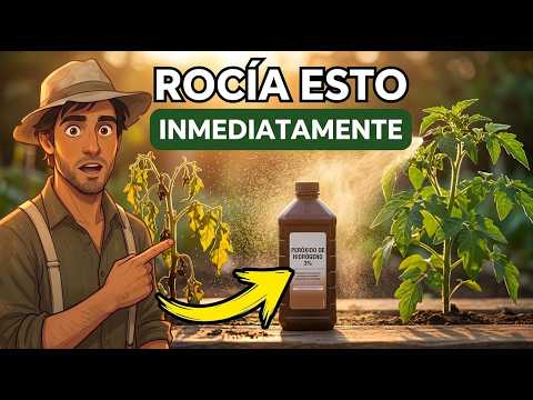 Porque Deberias ROCIAR tus Plantas con AGUA OXIGENADA Inmediatamente (La verdad)
