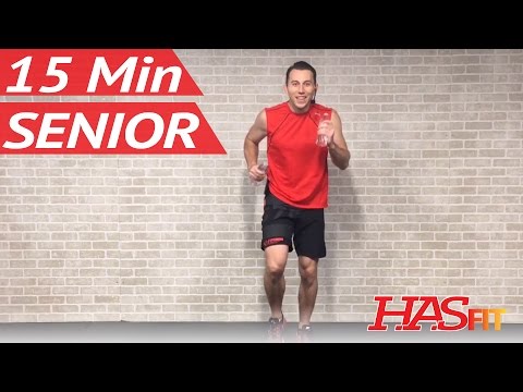 15 Minute Senior Workout - Low Impact Exercises for Seniors Elderly Men & Women Older People