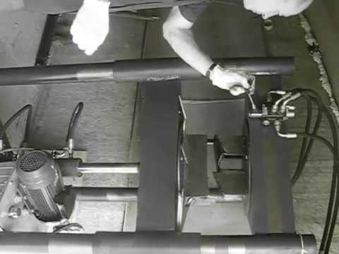 пресс с пресс формой для лопастей