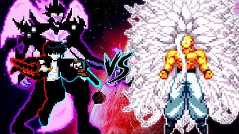 Sung Jinwoo V4 (Solo Leveling) (New) VS Goku SSJ Infinity Ultra Instinct in Jump Force Mugen