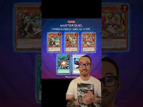 Kewl tune ce fait sévèrement punir avec cette nouvelle ban list Matser duel