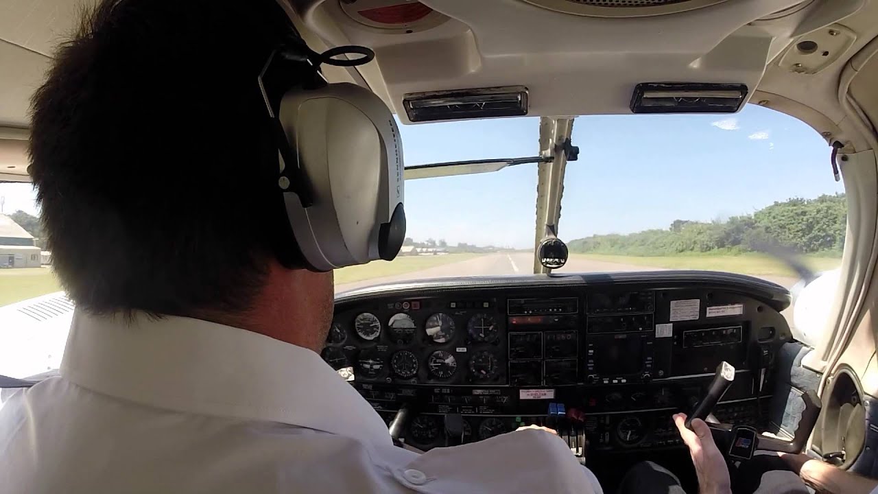 landing at Virginia Airport Durban in a Piper Seneca YouTube