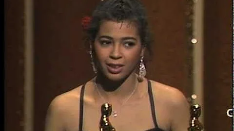 "Flashdance...Wh...  a Feeling" winning Best Origi...