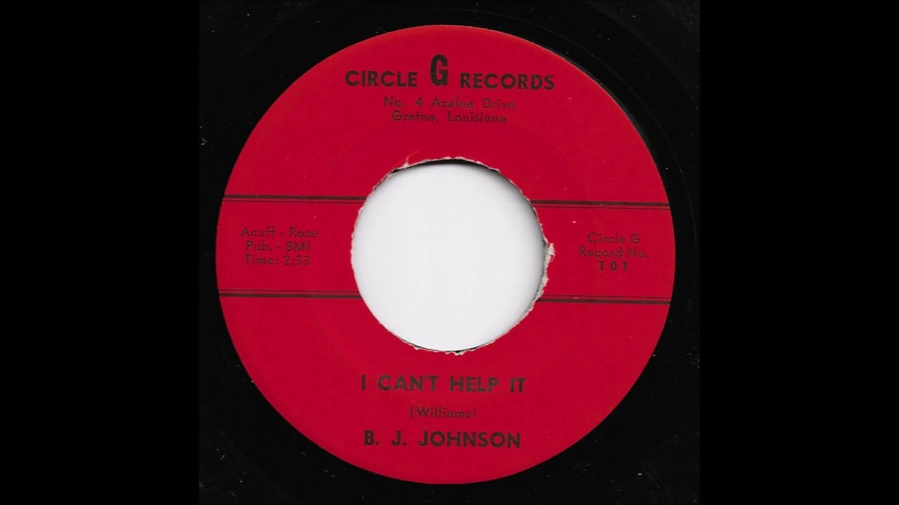 B. J. Johnson - I Can't Help It