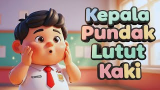 🎵 Kepala Pundak Lutut Kaki – Lagu Anak | Video Animasi 3D Edukasi 🎵