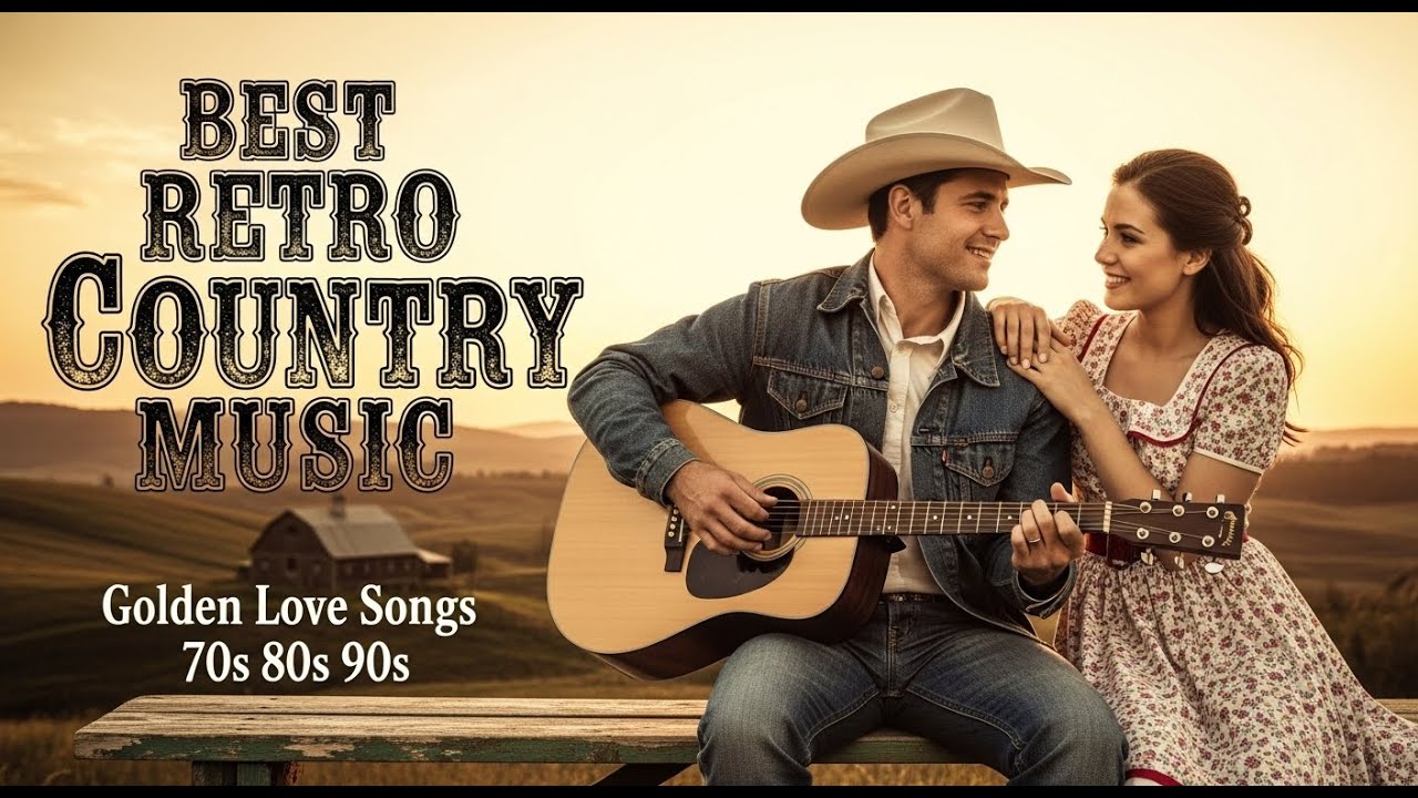 🎶 Best Retro Country Music Collection – Golden Love Songs 70s 80s 90s 🌾 Timeless Memories 🤠