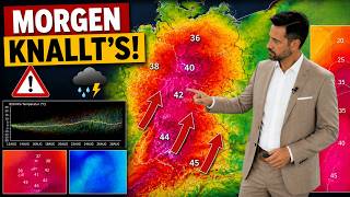 Nach Temperaturen bis 40°C: Heftige Gewitterfront steht bevor 07/29/2026-08...