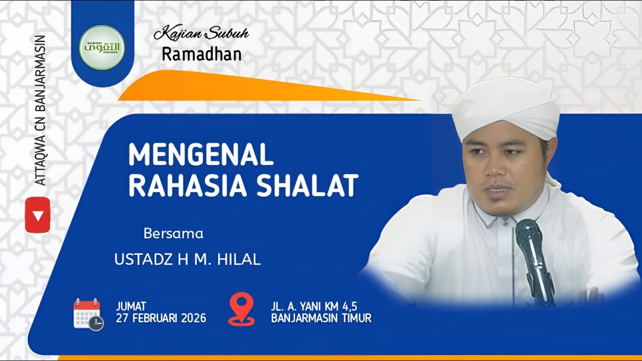 🔴Live📽 Kajian Subuh Ramadhan | 2/27/2026