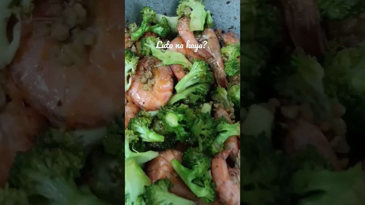 Buttered Shrimp with Broccoli 🥦 