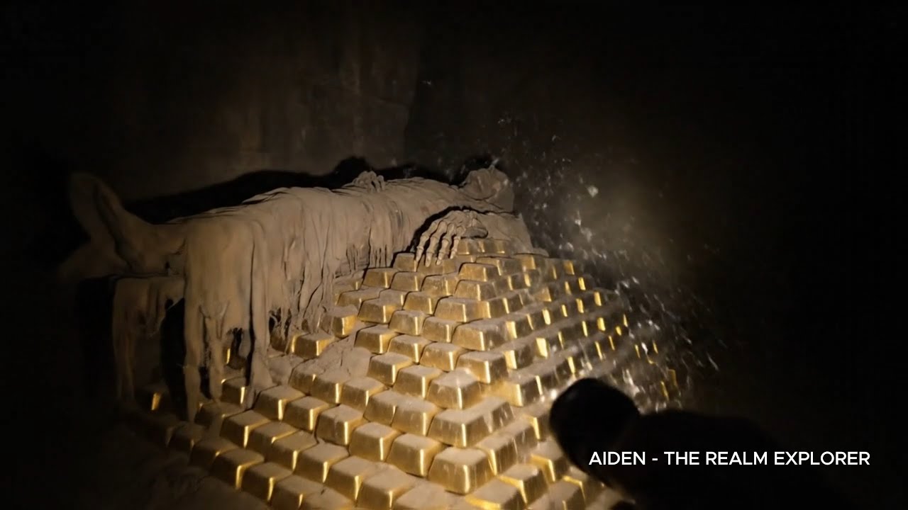 Ancient Gold Statues Hidden for Centuries Finally Discovered | AIDEN - THE REALM EXPLORER