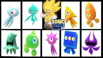 Sonic Colors Ultimate All Wisps NS#Sonic# Colors Ultimate#switch#sonic