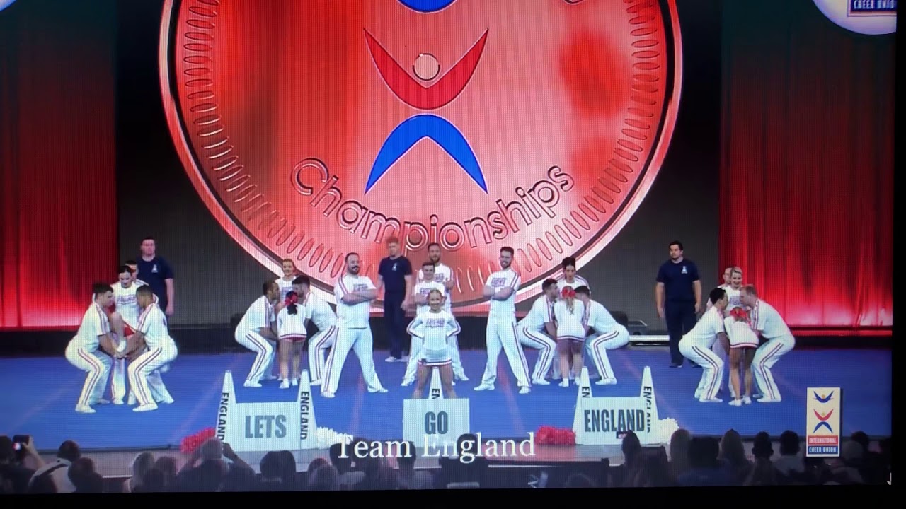 Team England Cheer Coed Premier ICU Worlds 2019 YouTube