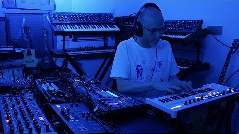 Dub Techno with Analog Rytm MK2, Keystep Pro, Prophet 12, Prophet 6, Minitaur, SP-404-A