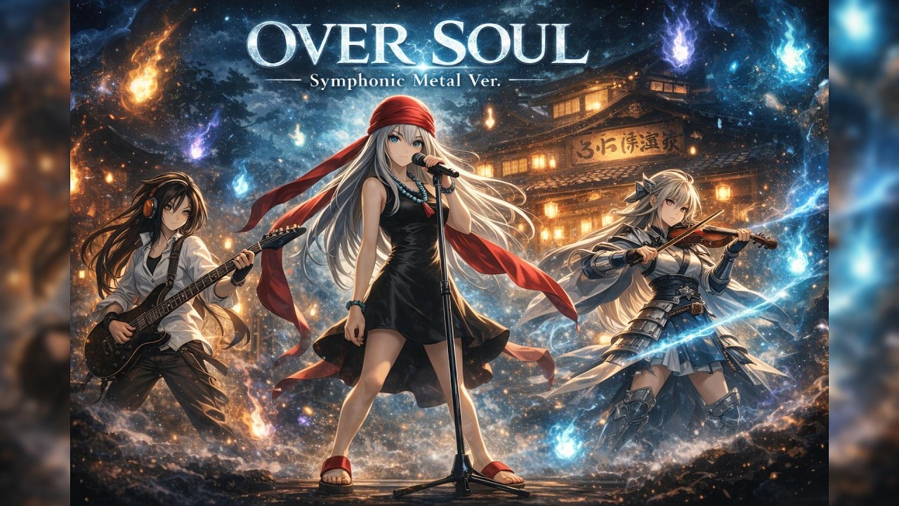 🎸【シャーマンキングOP】OVER SOUL / 林原めぐみ – Symphonic Metal Cover. –