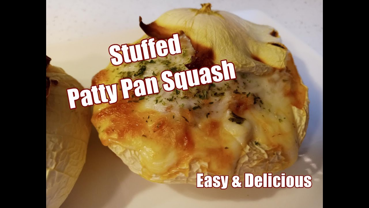 Stuffed Patty Pan Squash