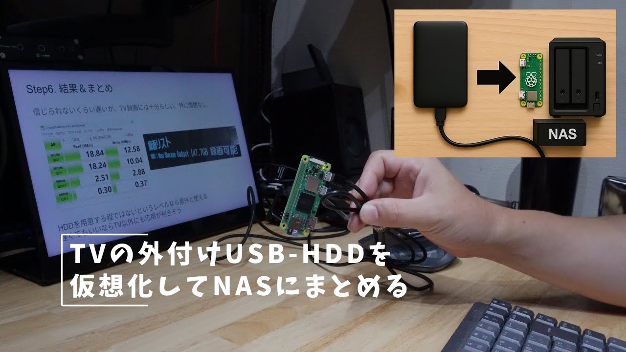 Vlog #420 Virtualizing an external USB HDD on a TV and