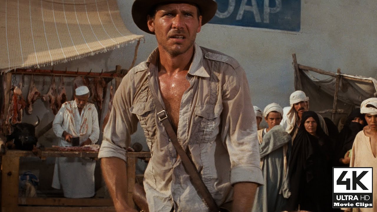Raiders of the Lost Ark 4K (1981) - The Marketplace (04/10) | 4K Clips