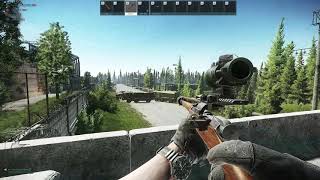 Escape from Tarkov 12.7 Customs Sniper compilation #Malmz