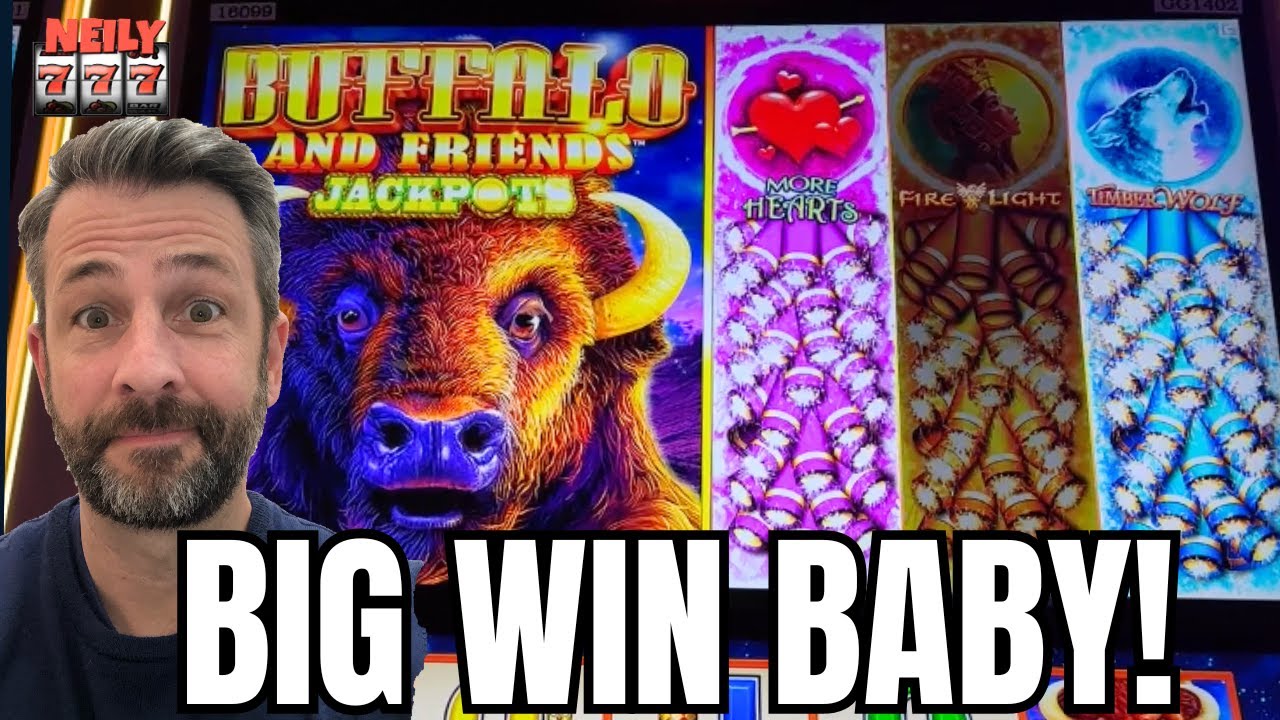 ЭТОТ КРУПНЫЙ ВЫИГРЫШ СЛУЧИЛСЯ ИМЕННО КОГДА МНЕ ОН НУЖЕН! Игровой автомат Buffalo & Friends Jackpots!