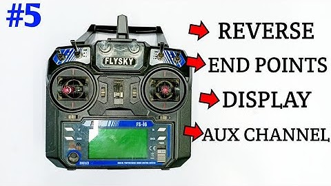 FLYSKY I6 SERIES #5 | IN HINDI | How to setup flysky i6 transmitter for rc plane and rc drone