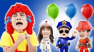 Balloon Finger Song For KidsLearn Numbers with Balloons + More Nursery Rhymes by Dominoka Kids Song