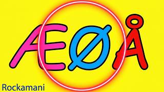 Norwegian Alphabet Song - Learn AE O A
