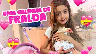 Minha Galinha Bebê Usa Fralda