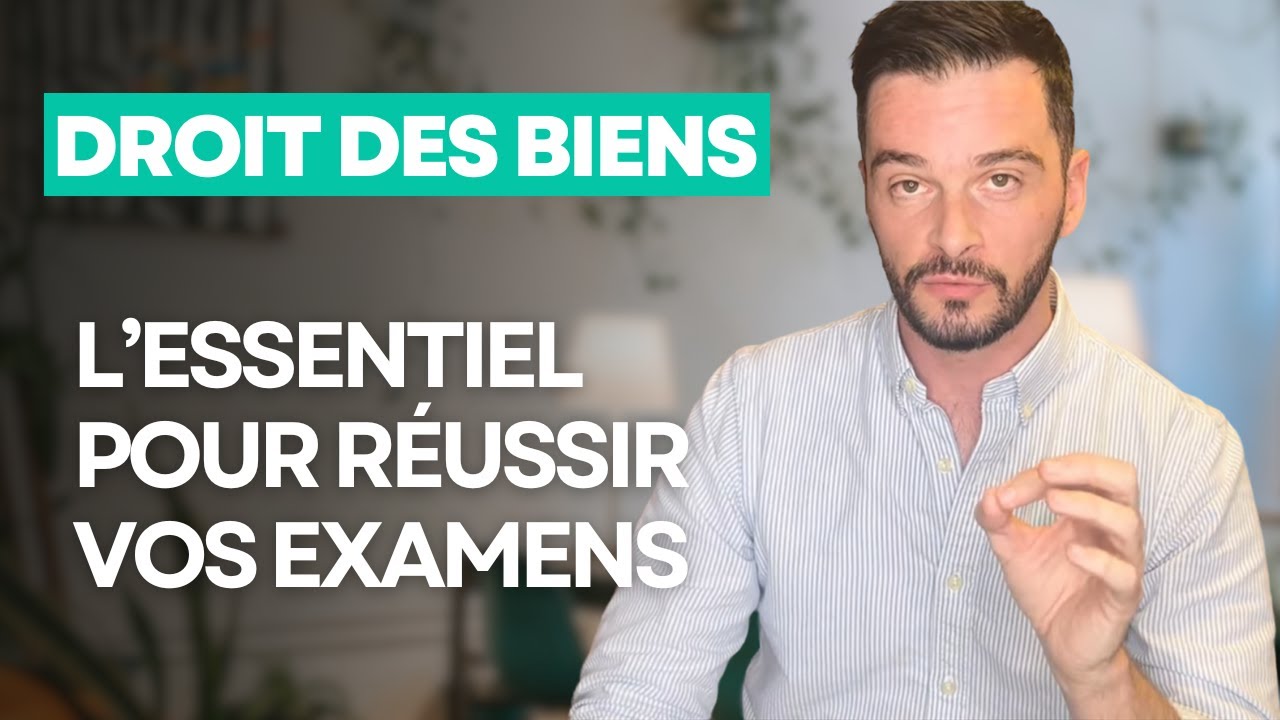 Cours de droit des biens (Introduction et notions clés)