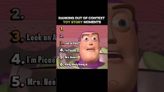 Ranking out of context Toy Story moments😭
