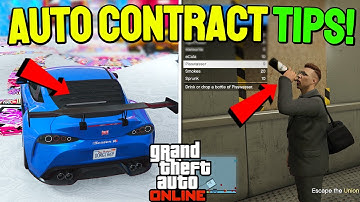 10 Must Know Tips for Auto Shop Contracts In GTA 5 Online!