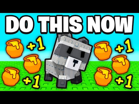 How To Get HONEY FAST on Grow A Garden Roblox!?