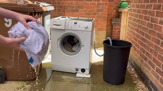 Experiment: Bosch washing machine vs wet towels