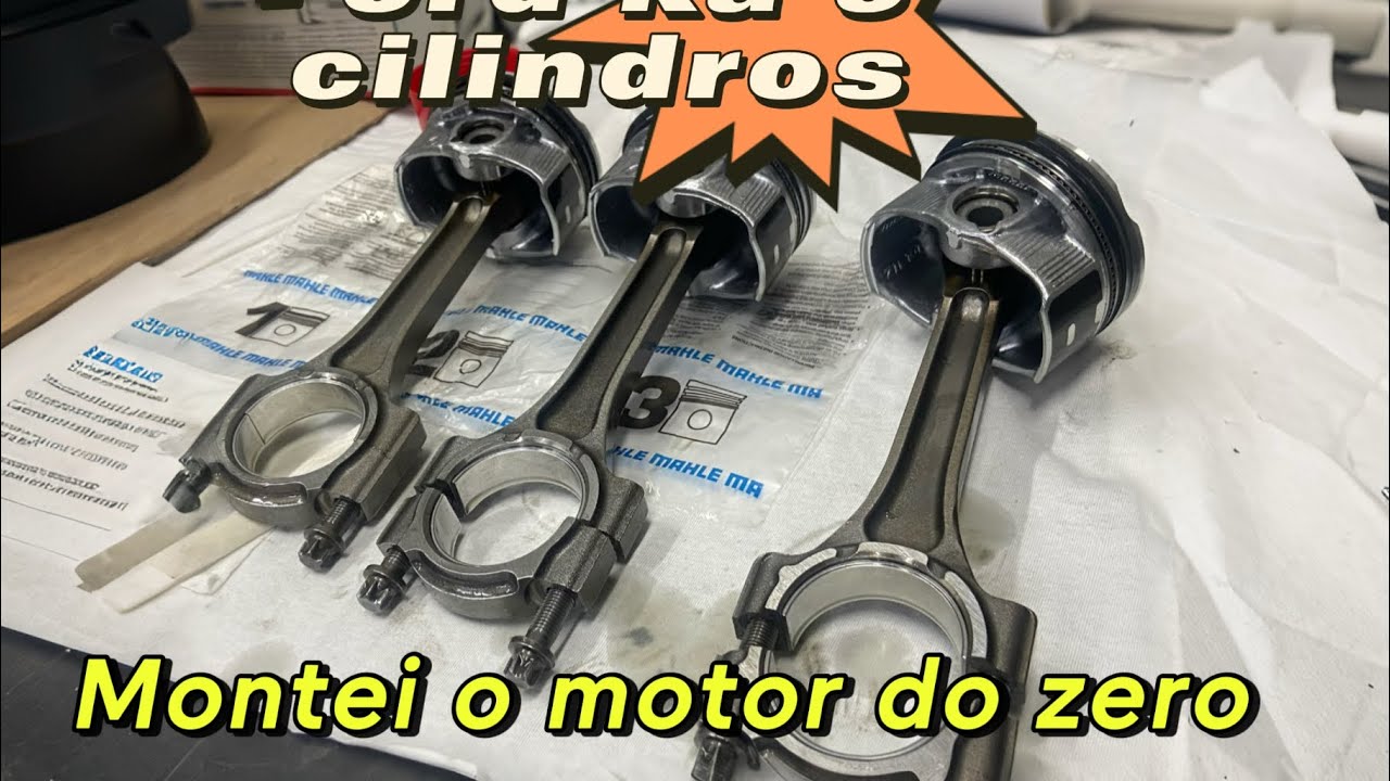 Ford Ka 3 Cilindros - Montagem Do Motor Completo