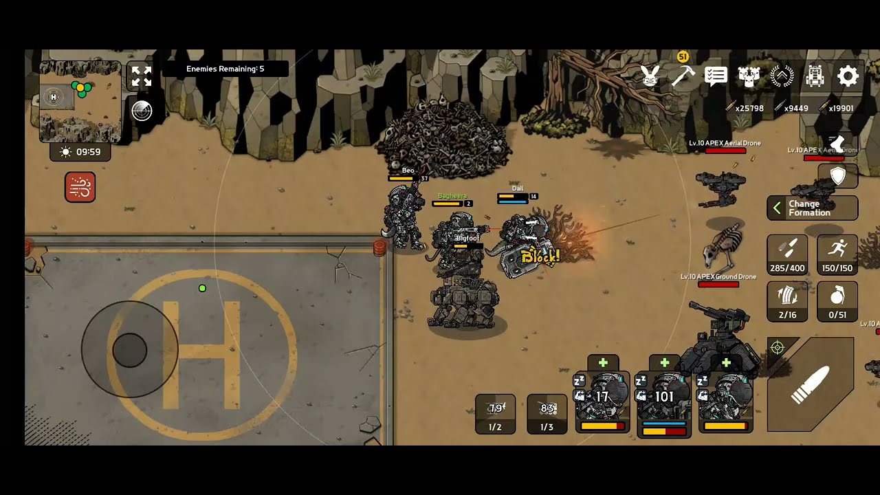 Bad2Bad Apocalypse Gameplay.([Challenge mode] LV10 APEX Rader Site ...
