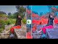 Snapseed Amazing Red And Blue Color Effect | Snapseed Photo Editing  Background Change | Rsp Editing
