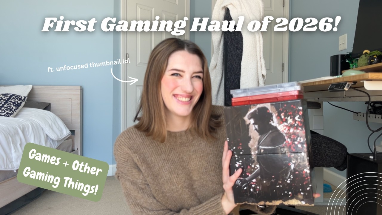 First Gaming Haul of 2026!
