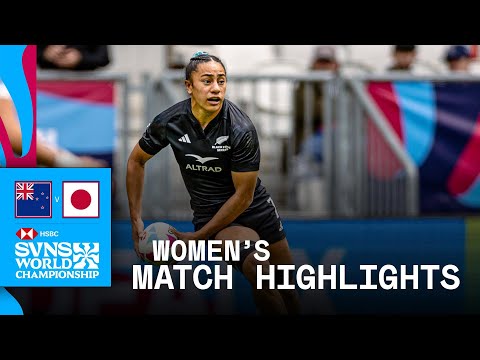 Black Ferns HOLD ON 😮‍💨 | New Zealand v Japan | HSBC SVNS Bordeaux 2026 | Match Highlights