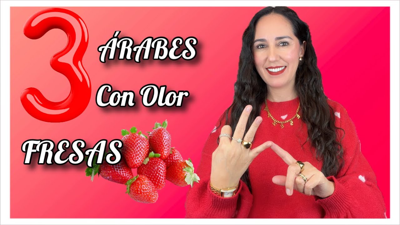 🍓3 ARABES Riquisimos Con OLOR A FRESA! Y BARATOS