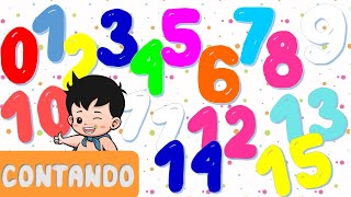 Los números del 1 al 15 | números para niños | Aprende los números | video educativo | Leofuntv