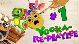 Spongejay1 Plays: Yooka-Replaylee - Part 1 | BACK IN THE 90S screenshot 2