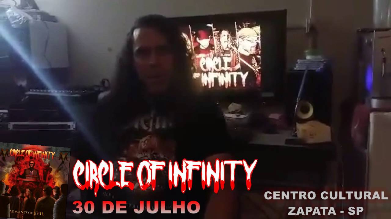 CIRCLE OF INFINITY - 30 DE JULHO NO CENTRO CULTURAL ZAPATA - SÃO PAULO