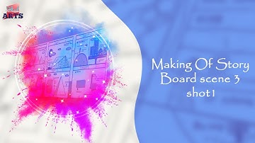 Creating a Storyboard in Photoshop | Speed Art scene 3 shot 1