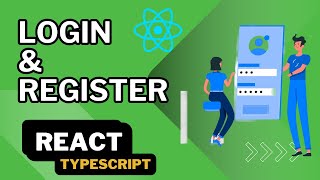 React Login and Register | Local Storage | Typescript