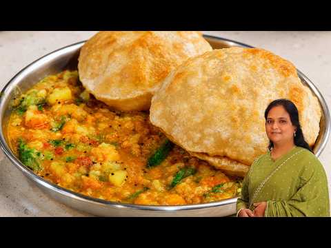 குக்கர்ல வச்சு 2விசில் போதும் வேலை சட்டுனு முடியும் | Poori Masala,Potato Masala,Breakfast Recipe