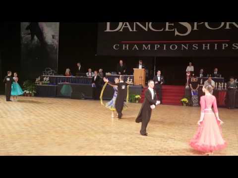 Kristers Smits and Sophie Shvartsman NDCA Nat Championship Provo, Utah 2017 junior2  final quickstep