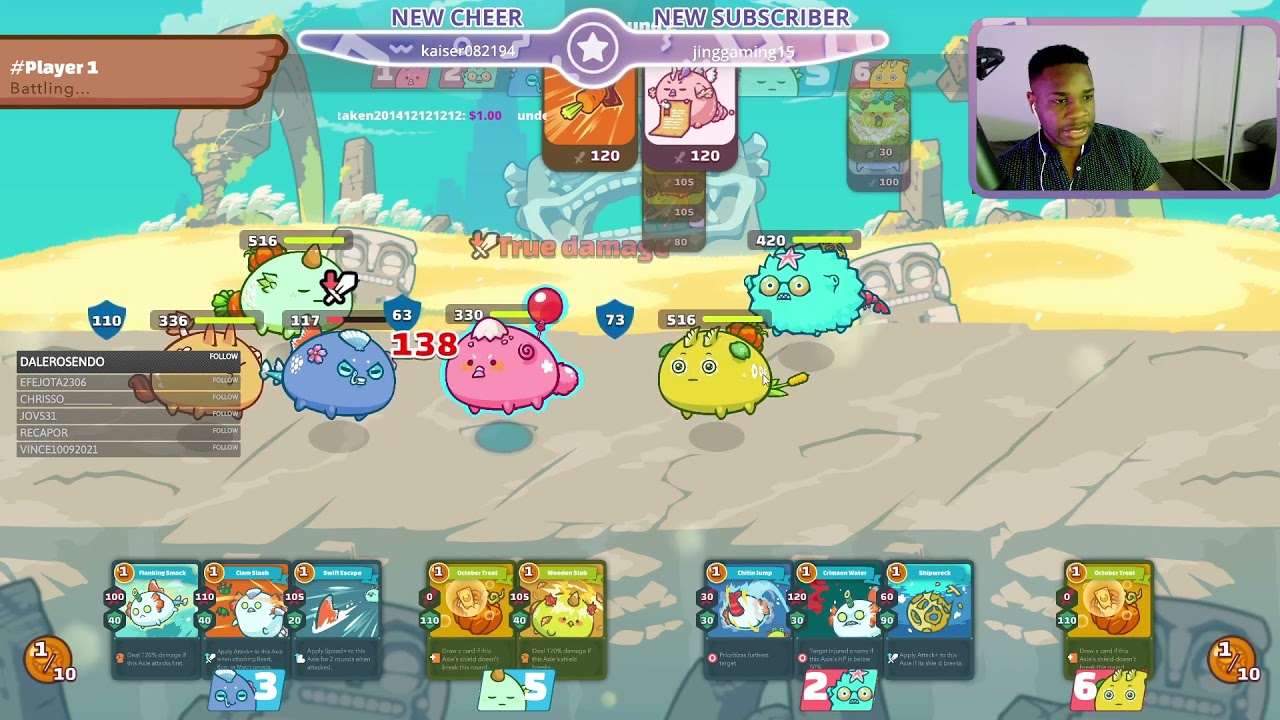 Axie game tutorial for beginners Bird Aqua Plant